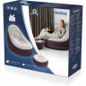 Надувное кресло 100х121х86см BESTWAY COMFORT CRUISER с пуфиком 54х54х26см, 2 цвета 75053 BW